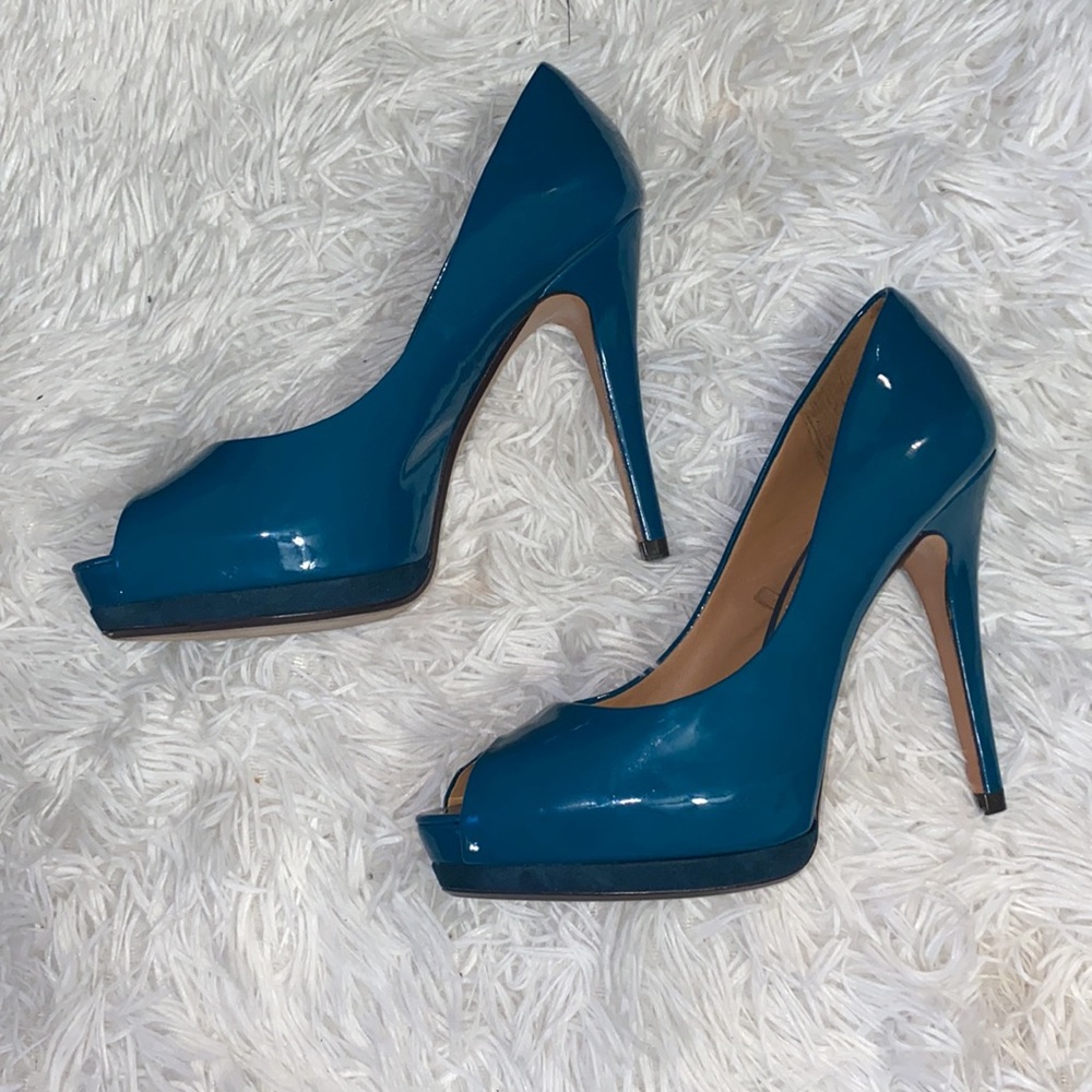 Zara Collection By Basic Peep Toe Heels - image 3